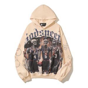 godspeed graphic hoodie multicolor