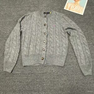 ralph lauren wool cardigan cream