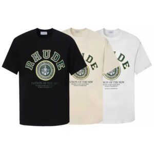 rhude logo t shirt multicolor