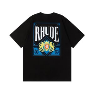 rhude playing card tee multicolor