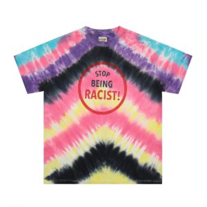 gallery dept tie dye t shirt multicolor
