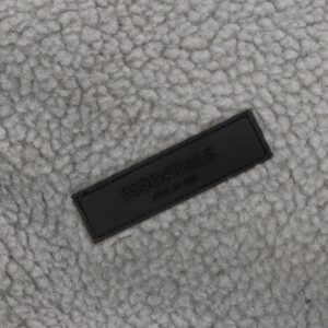 essentials fleece hoodie black/grey