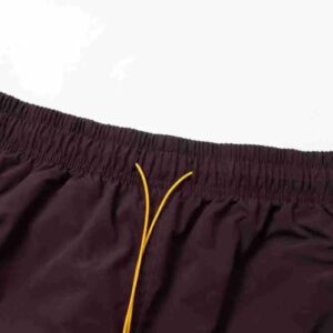 rhude logo beach shorts multicolor