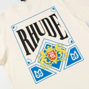 rhude playing card tee multicolor