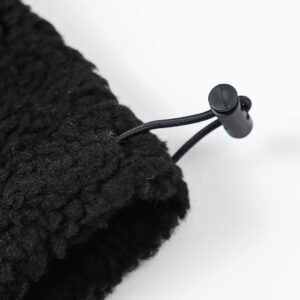 essentials fleece hoodie black/grey