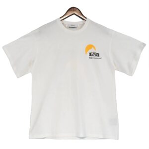 rhude mclaren sunset print tee multicolor