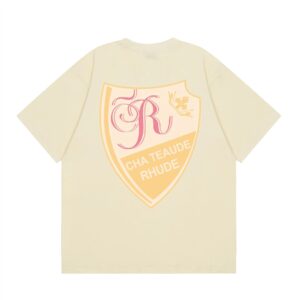 rhude logo t shirt multicolor