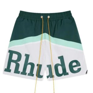 rhude colorful mesh shorts multicolor