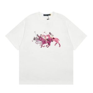 ralph lauren color polo embroidery tee