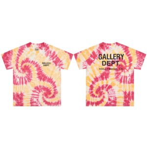 gallery dept tie dye t shirt multicolor