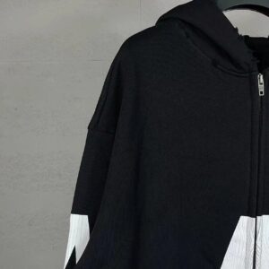 balenciaga archive zip hoodie multicolor