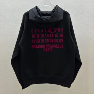 maison margiela hoodie white