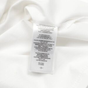 ralph lauren color polo embroidery tee