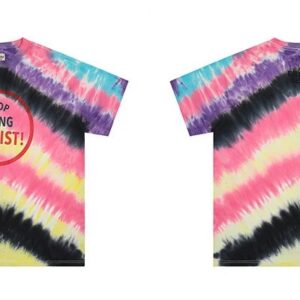 gallery dept tie dye t shirt multicolor
