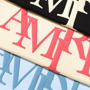 amiri logo printed t shirt multi