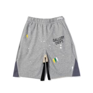 gallery dept paint splatter shorts multicolor
