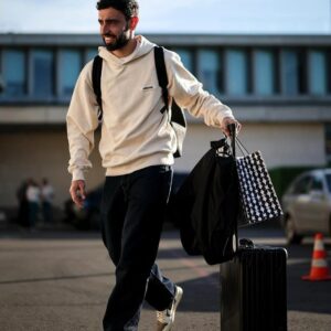 jacquemus embroidered logo hoodie multicolor