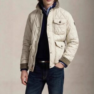 ralph lauren quilted jacket multicolor