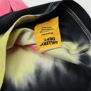 gallery dept tie dye t shirt multicolor