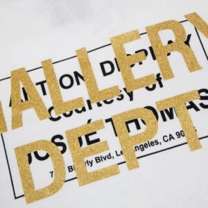 gallery dept multi graffiti tee white