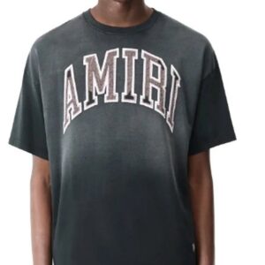 amiri washed tie dye t shirt multi