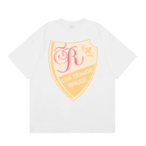 rhude logo t shirt multicolor