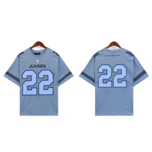 amiri 22 colorblock tee multicolor