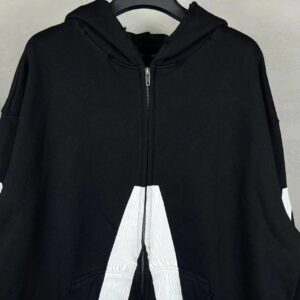 balenciaga archive zip hoodie multicolor