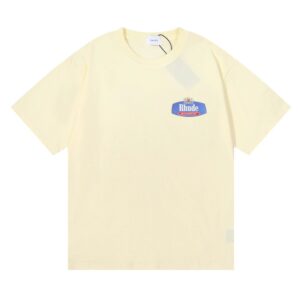 rhude motorsport badge t shirt multicolor