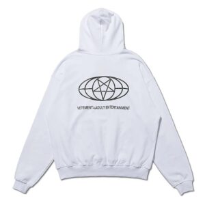 vetements unisex print hoodie multicolor