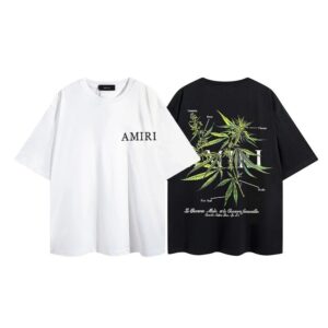 amiri crane printed t shirt multicolor