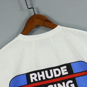 rhude logo tee multicolor