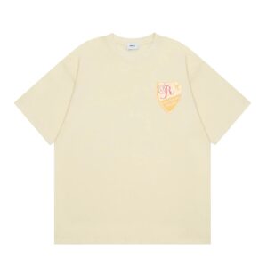 rhude logo t shirt multicolor