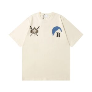 rhude sunset mountain tee multicolor