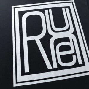 rhude graphic tee multicolor