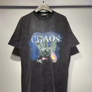 amiri cosmic letter t shirt multicolor