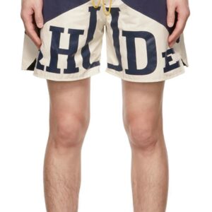 rhode colorblocked beach shorts multicolor