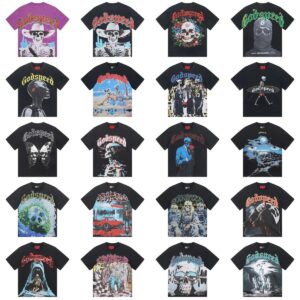 godspeed skull print tee black