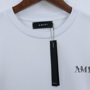 amiri t shirt with logo print black