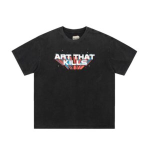 gallery dept washed art t shirt black