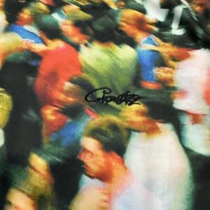 corteiz crowd print t shirt multi