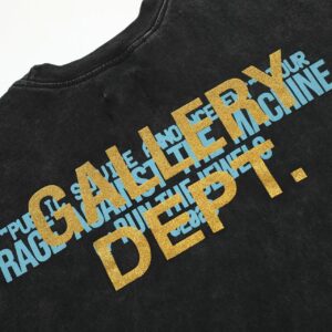 gallery dept graphic washed tee black