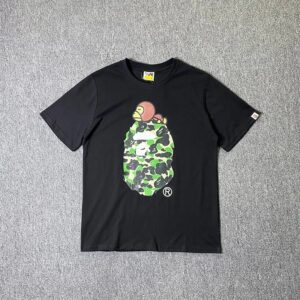 bape camo ape tee multicolor