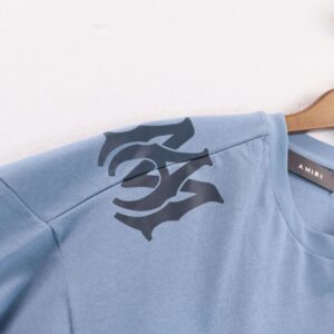 amiri 22 colorblock tee multicolor