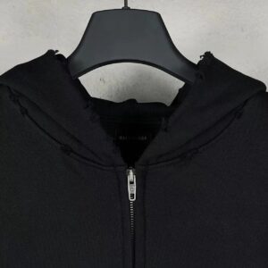 balenciaga archive zip hoodie multicolor