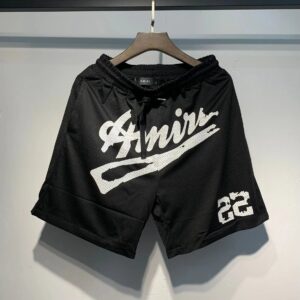 amiri breathable mesh set black white