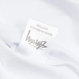 stussy multi color tee black/white