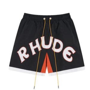 rhude mesh shorts multicolor