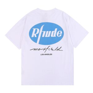 rhude eagle print t shirt multicolor