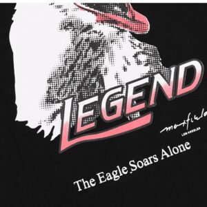 rhude eagle print t shirt multicolor